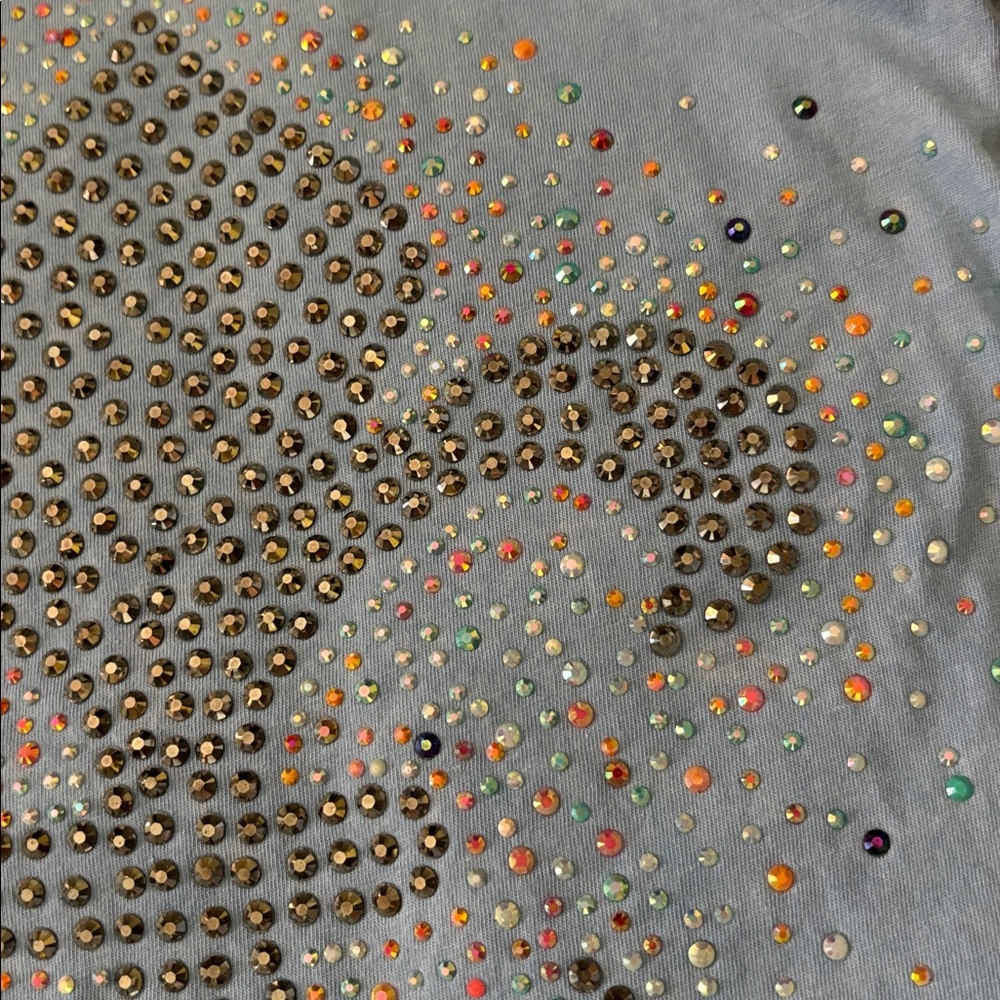 PFI WESTERN Rhinestone Fleur-de-Lis Top Tunic mini dress NWT - Picture 6 of 15